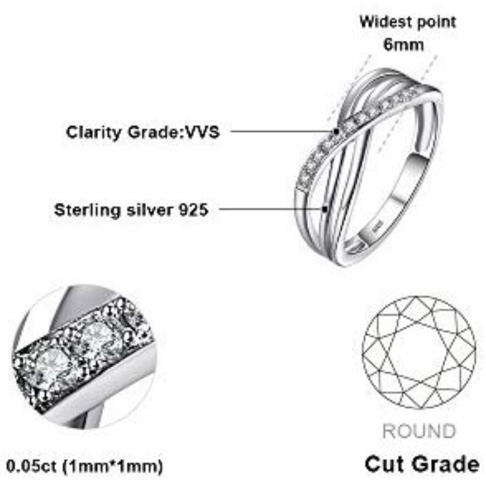 Infinity Knot Sterling Silver Ring - image 7